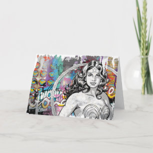 Wonder Woman Collage 6 Karte