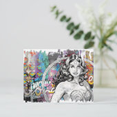Wonder Woman Collage 6 Postkarte (Stehend Vorderseite)