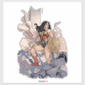 Wonder Woman Comic Cover #13 Aufkleber (Blatt)