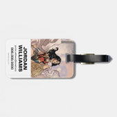 Wonder Woman Comic Cover #13 Gepäckanhänger (Rückseite horizontal)