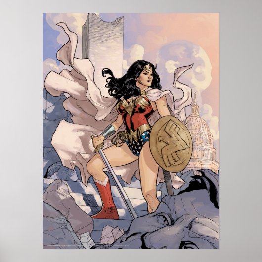 Wonder Woman Comic Cover #13 Poster (Vorne)
