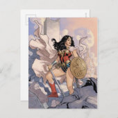 Wonder Woman Comic Cover #13 Postkarte (Vorne/Hinten)