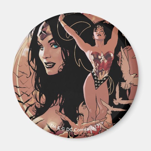 Wonder Woman Comic Cover #150: Triumphant Magnet (Vorne)