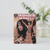 Wonder Woman Comic Cover #150: Triumphant Postkarte (Stehend Vorderseite)