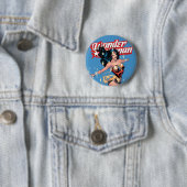 Wonder Woman Comic Cover Button (Beispiel)