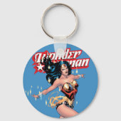 Wonder Woman Comic Cover Schlüsselanhänger (Rückseite)