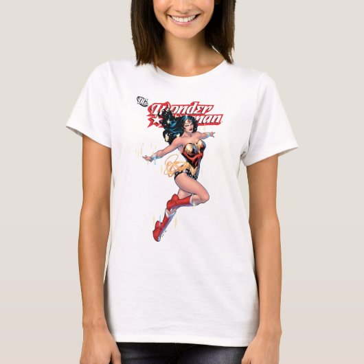 Wonder Woman Comic Cover T-Shirt (Vorderseite)