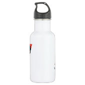 Wonder Woman Comic Evolution Graphic Edelstahlflasche (Rückseite)