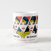 Wonder Woman Comic Evolution Graphic Jumbo-Tasse (Vorderseite)