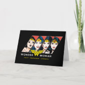 Wonder Woman Comic Evolution Graphic Karte (Vorderseite)