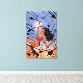 Wonder Woman Cover #1 Leinwanddruck (Insitu (Holzboden))