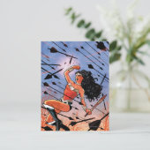 Wonder Woman Cover #1 Postkarte (Stehend Vorderseite)