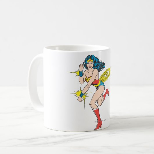 Wonder Woman Cuffs Kaffeetasse (Vorderseite Links)