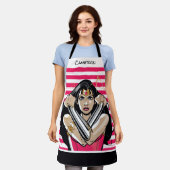 Wonder Woman Defend - Vorlage Schürze (Getragen)