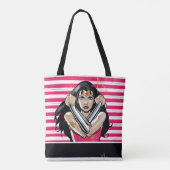 Wonder Woman Defend - Vorlage Tasche (Rückseite)