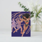 Wonder Woman Diana Prince Transformation Postkarte (Stehend Vorderseite)