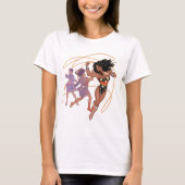 Wonder Woman Diana Prince Transformation T-Shirt (Vorderseite)
