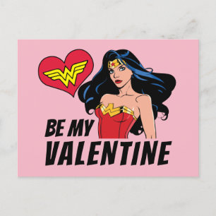Wonder Woman   Du bist mein wundervoller Valentins Feiertagspostkarte