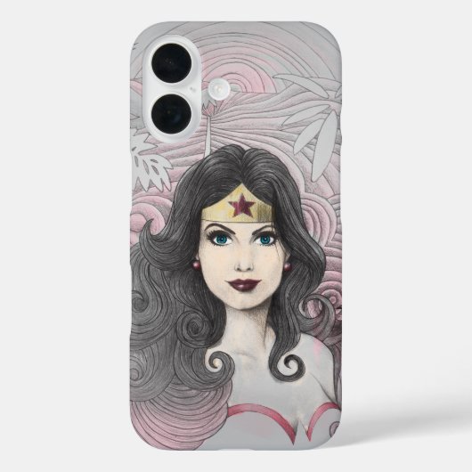 Wonder Woman Eagle und Bäume Case-Mate iPhone Hülle (Rückseite)