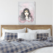 Wonder Woman Eagle und Bäume Leinwanddruck (Insitu (Schlafzimmer))