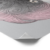 Wonder Woman Eagle und Bäume Poster (Ecke)