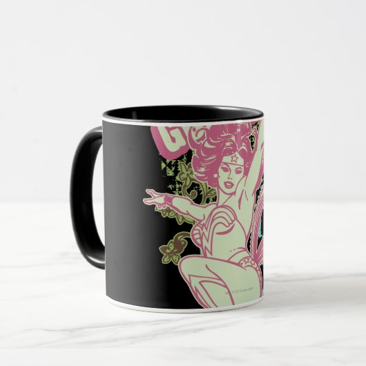 Wonder Woman Earth Goddess Tasse (Vorderseite Links)