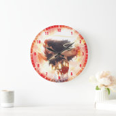 Wonder Woman Encyclopedia Cover Große Wanduhr (Zuhause)