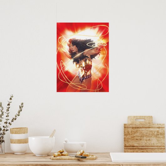 Wonder Woman Encyclopedia Cover Poster (Küche)