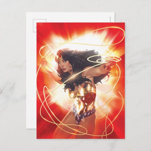 Wonder Woman Encyclopedia Cover Postkarte (Vorne/Hinten)