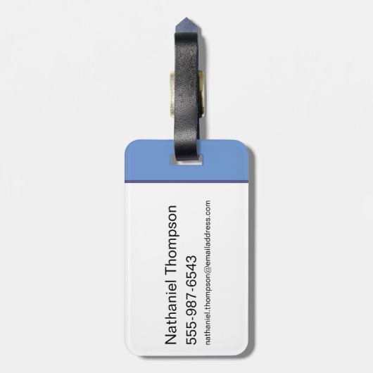 Wonder Woman entmasch Ihre Power Gepäckanhänger (Rückseite vertikal)