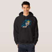 Wonder Woman Face Hoodie (Vorne ganz)
