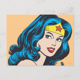 Wonder Woman Face Postkarte