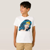 Wonder Woman Face T-Shirt (Vorne ganz)