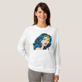 Wonder Woman Face T-Shirt (Vorne ganz)