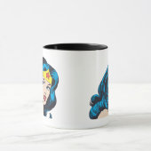 Wonder Woman Face Tasse (Zentrum)