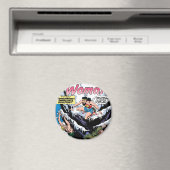 Wonder Woman Featuring Wonder Girl Magnet (In Situ (Geschirrspüler))