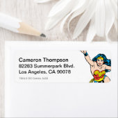 Wonder Woman fliegt vorwärts (Insitu)