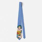 Wonder Woman fliegt vorwärts Krawatte (Vorderseite)