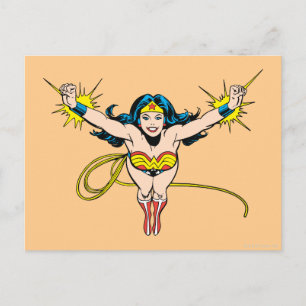 Wonder Woman Fly Forward Postkarte