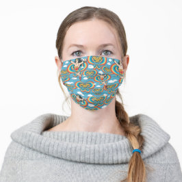 Wonder Woman Flying High Pattern Mund-Nasen-Maske Aus Stoff