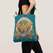 Wonder Woman Foliage Sketch Logo Tasche (Von Nahem)