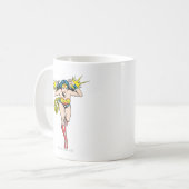 Wonder Woman glühende Cuffs Kaffeetasse (Vorderseite Links)