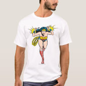 Wonder Woman glühende Cuffs T-Shirt (Vorderseite)