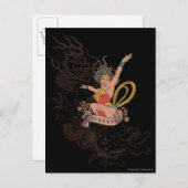 Wonder Woman Goddess Postkarte (Vorne/Hinten)