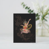 Wonder Woman Goddess Postkarte (Stehend Vorderseite)