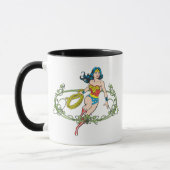 Wonder Woman Green Vines Tasse (Links)