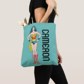 Wonder Woman Hands auf Hüften Tasche (Von Nahem)
