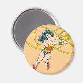 Wonder Woman Holds Lasso 1 Magnet (Vorderseite/Rückseite)