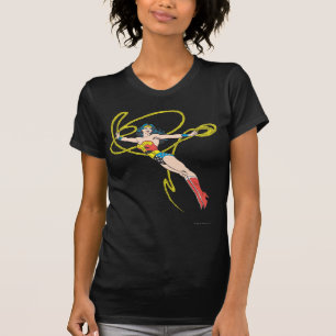 Wonder Woman Holds Lasso 4 T-Shirt