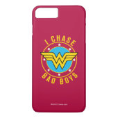 Wonder Woman - I Chase Bad Boys Case-Mate iPhone Hülle (Rückseite)